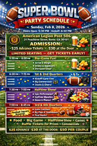 super bowl party at post 506 3 1